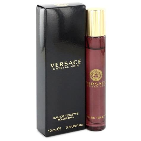 versace crystal noir women eau de toilette rollerball mini|Versace perfume for women.